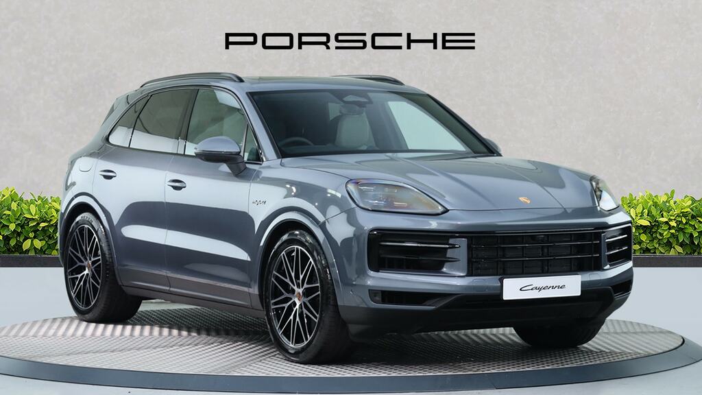 Porsche Cayenne E-hybrid Tiptronic S Grey