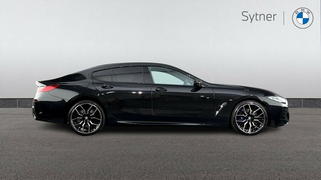 BMW 8 Series Gran Coupe 840I M Sport Black #3