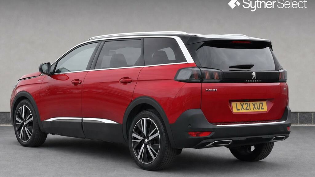 Peugeot 5008 1.6 Puretech 180 Gt Premium Eat8 Red #3