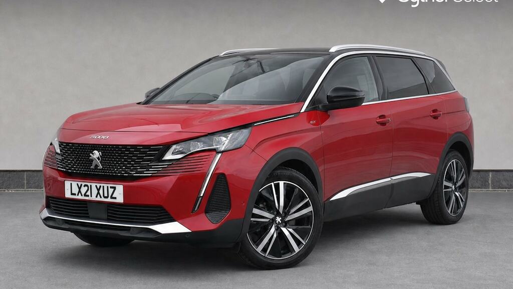 Peugeot 5008 1.6 Puretech 180 Gt Premium Eat8 Red #2