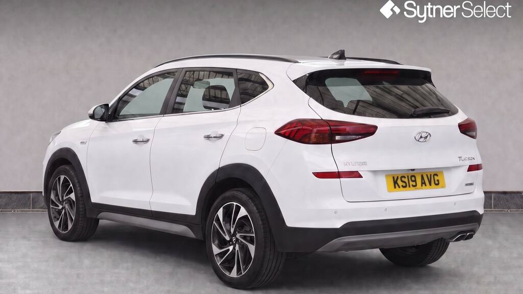 Hyundai Tucson 2.0 Crdi 48V Mhd Premium Se 4Wd Dct White #3