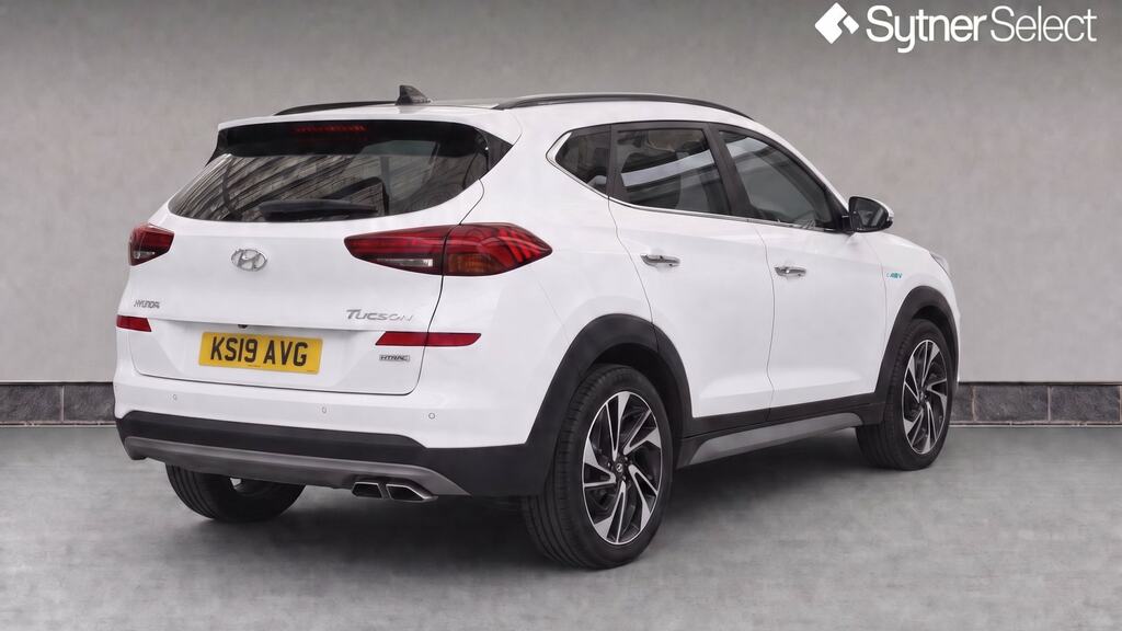 Hyundai Tucson 2.0 Crdi 48V Mhd Premium Se 4Wd Dct White #4
