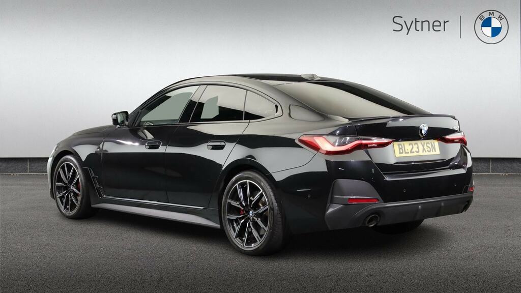 BMW 4 Series Gran Coupe M440i Xdrive Gran Coupe Black #2