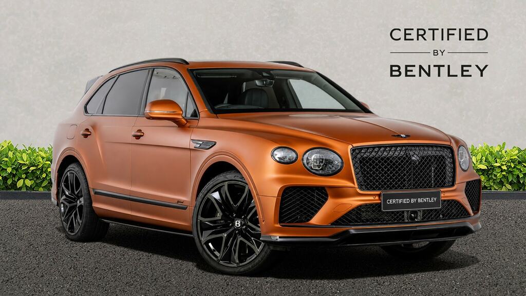 Bentley Bentayga 4.0 V8 Speed Launch Pack Orange