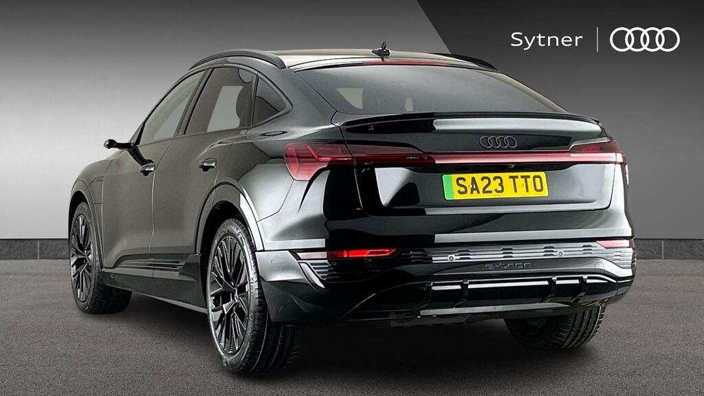 Audi Q8 e tron 300Kw 55 Quattro 114Kwh Launch Edition Black #3
