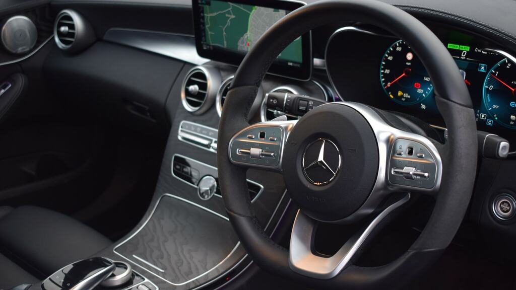Mercedes-Benz C Class C300de Amg Line Night Ed Premium 9G-tronic Black #3