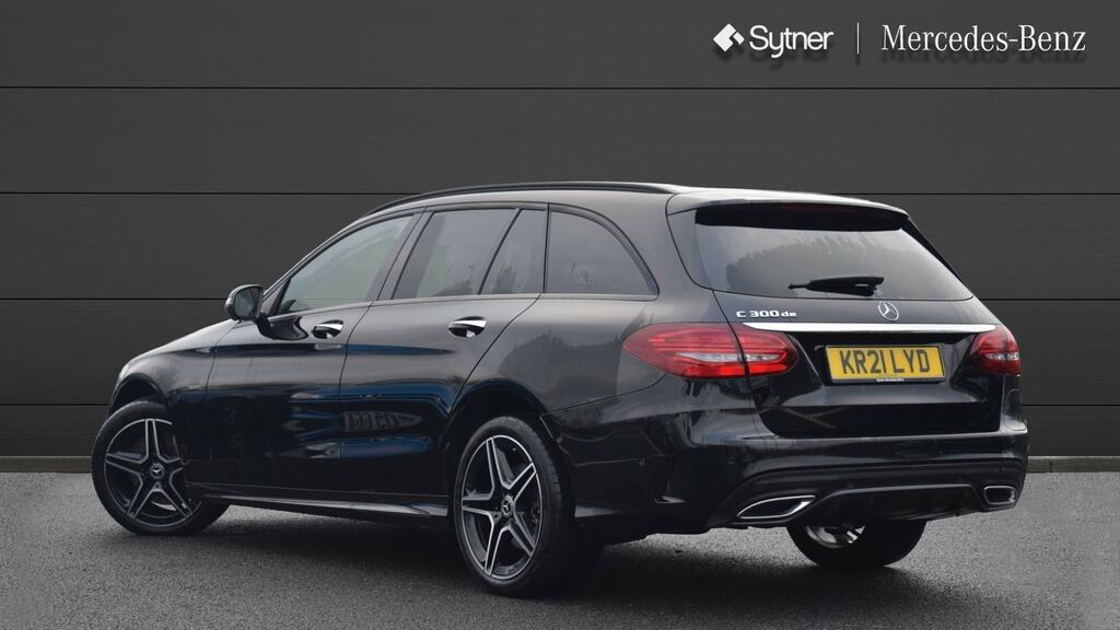 Mercedes-Benz C Class C300de Amg Line Night Ed Premium 9G-tronic Black #2
