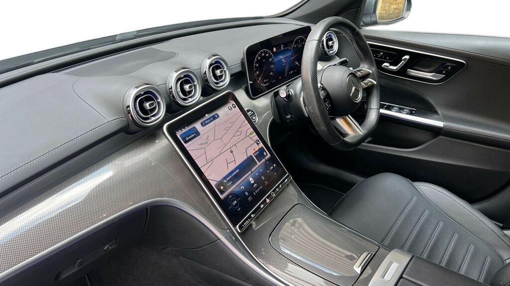 Mercedes-Benz C Class C300 Amg Line Premium Plus 9G-tronic Silver #8