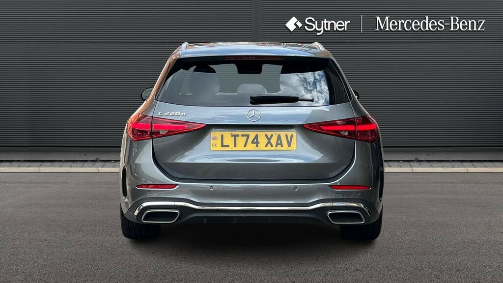 Mercedes-Benz C Class C300 Amg Line Premium Plus 9G-tronic Silver #7