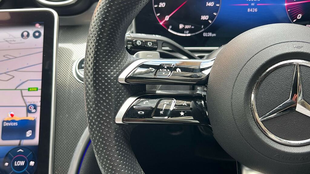 Mercedes-Benz C Class C300 Amg Line Premium Plus 9G-tronic Silver #14