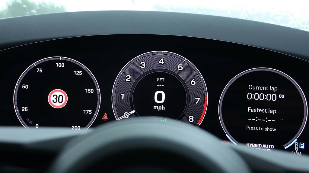 Porsche Panamera Turbo E-hybrid S 2025 Black #18