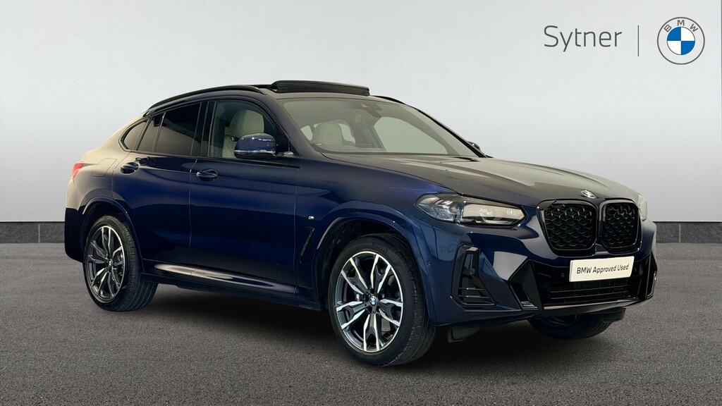 BMW X4 Xdrive30d Mht M Sport Pro Pack Blue