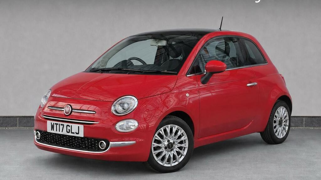 Fiat 500 1.2 Lounge WT17GLJ Red #2