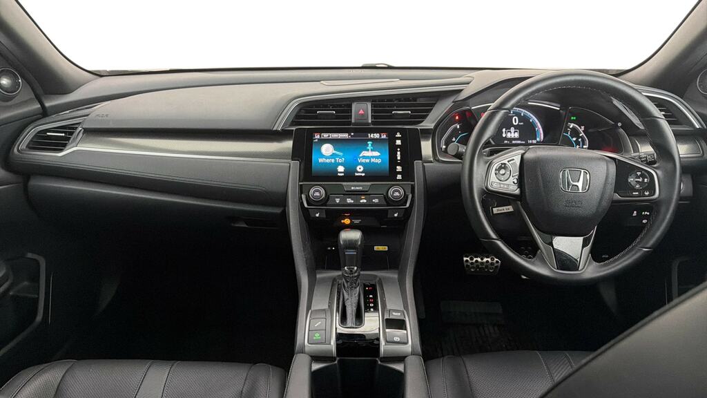 Honda Civic 1.5 Vtec Turbo Prestige Cvt Silver #6