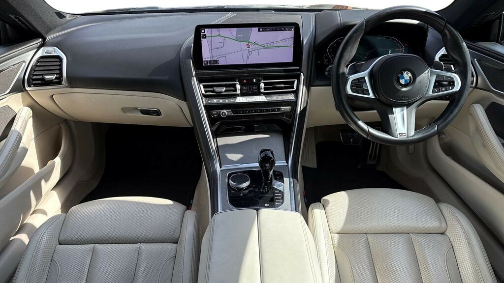 BMW 8 Series Gran Coupe 840I M Sport Black #4