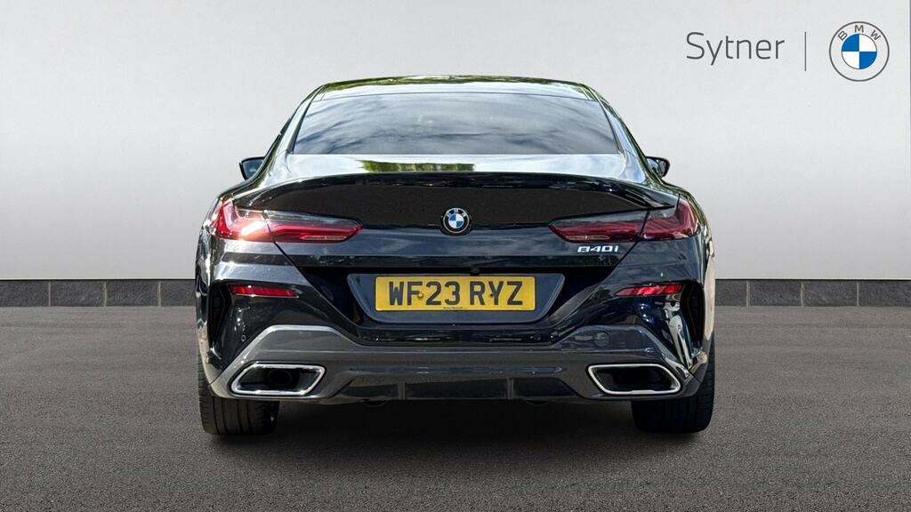 BMW 8 Series Gran Coupe 840I M Sport Black #15