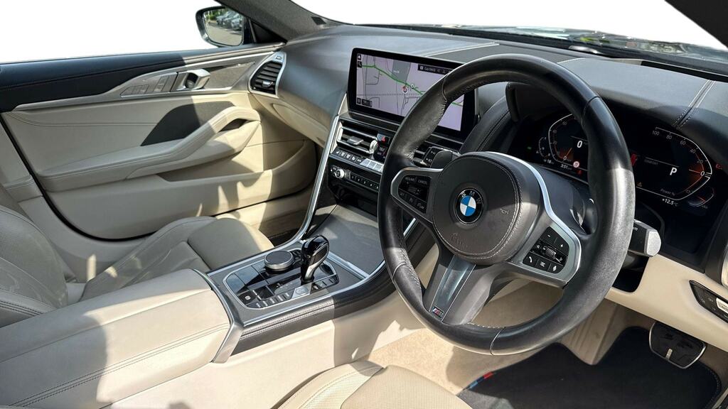 BMW 8 Series Gran Coupe 840I M Sport Black #6
