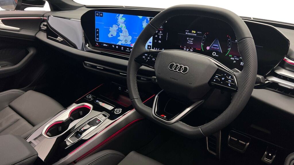 Audi A6 Saloon 2.0 E-hybrid Quattro 299 S Line S Tronic KY26BYX Green #6