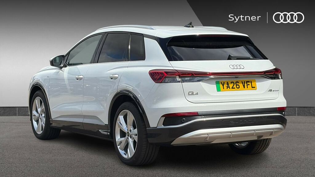 Audi Q4 E Tron 210Kw 45 82Kwh S Line Leather White #3