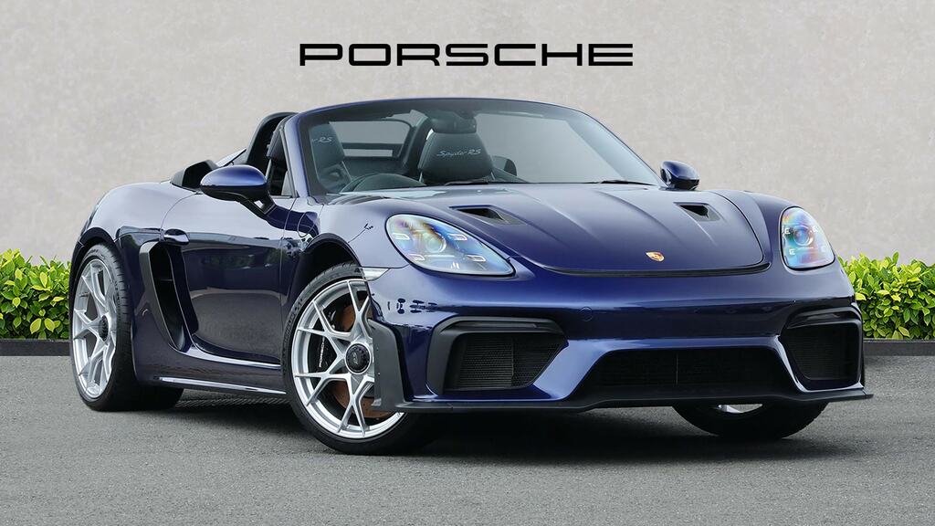 Porsche 718 Spyder 4.0 Rs Pdk Blue