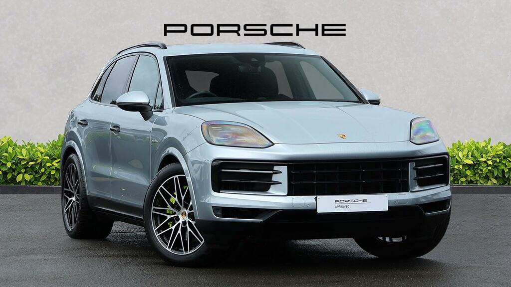 Porsche Cayenne E-hybrid Tiptronic S Silver