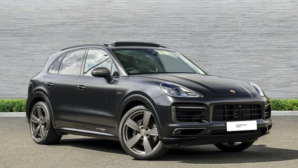 Porsche Cayenne E-hybrid Platinum Edition Tiptronic S Black #3