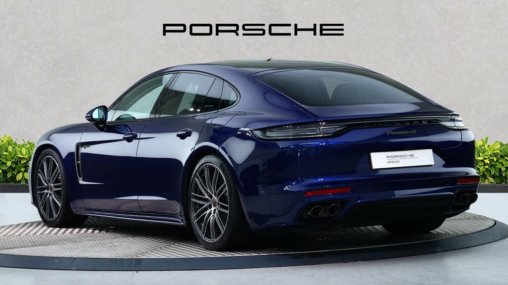 Porsche Panamera 2.9 V6 4 Platinum Ed E-hybrid 5 Seats Pdk Blue #5