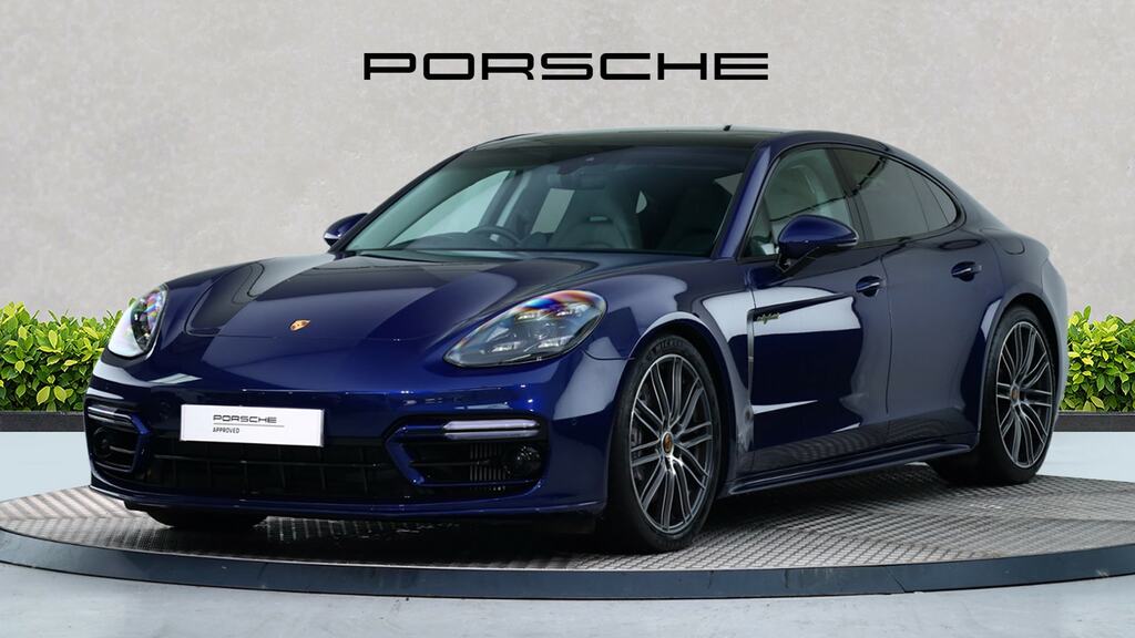 Porsche Panamera 2.9 V6 4 Platinum Ed E-hybrid 5 Seats Pdk Blue #3
