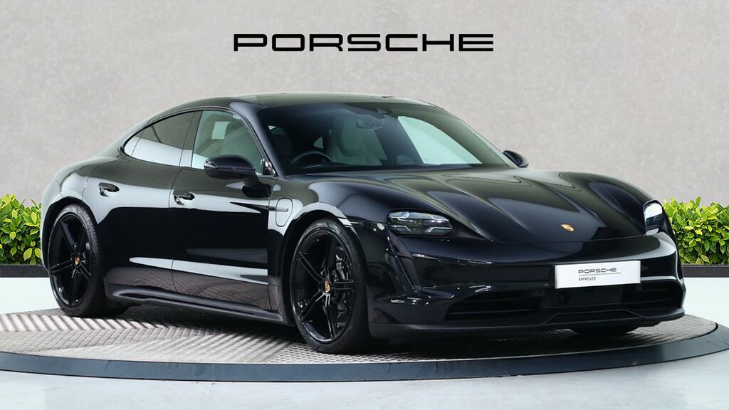 Porsche Taycan 420Kw 4S 93Kwh 5 Seat Black