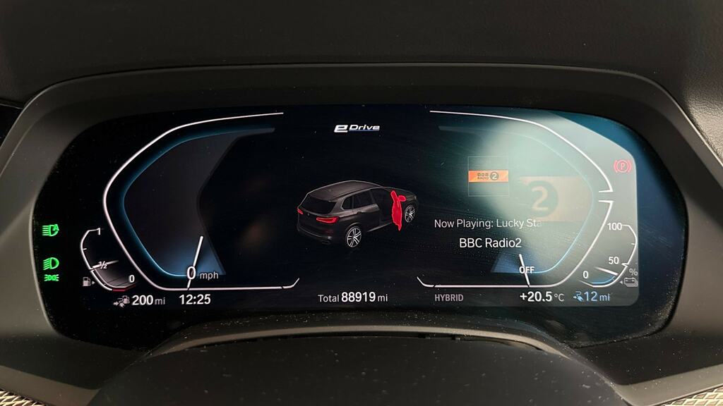 BMW X5 3.0 45E 24Kwh Xline Suv Plug-in Hybrid Blue #9