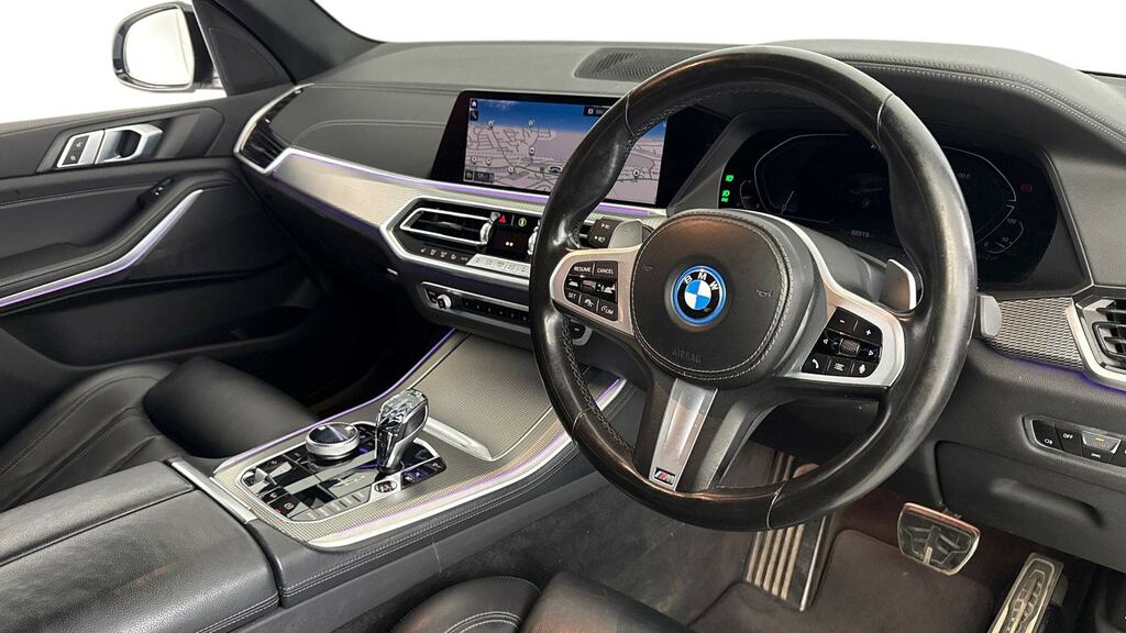 BMW X5 Xdrive45e M Sport Techpro Pk White #6