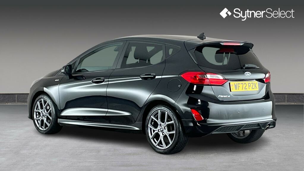 Ford Fiesta 1.0 Ecoboost St-line WF72PZK Black #2
