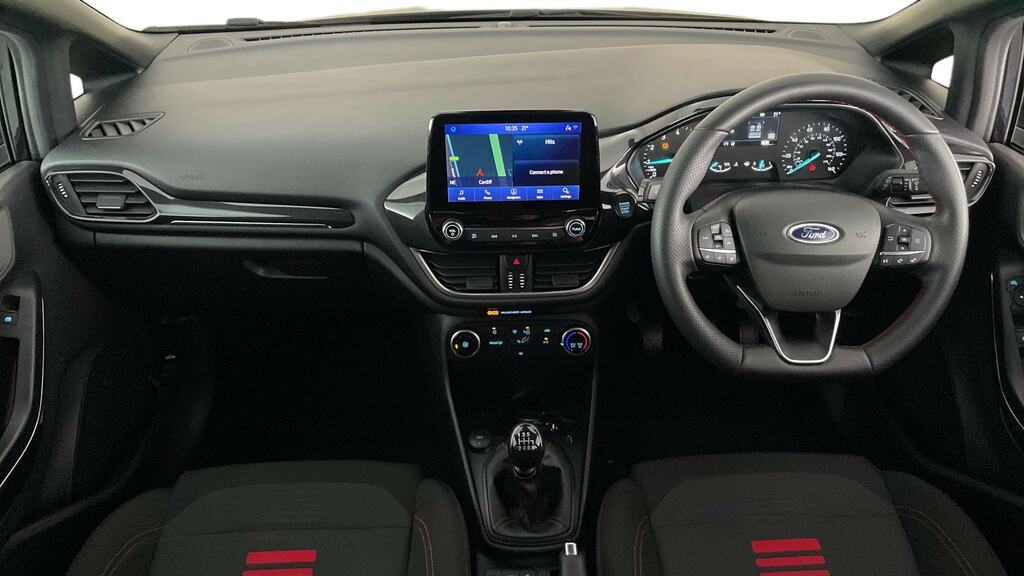 Ford Fiesta 1.0 Ecoboost St-line WF72PZK Black #6