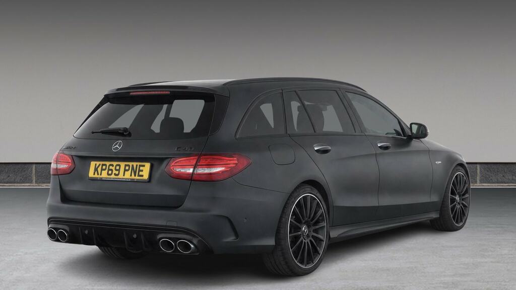 Mercedes-Benz C Class C200 Sport 9G-tronic Blue #3