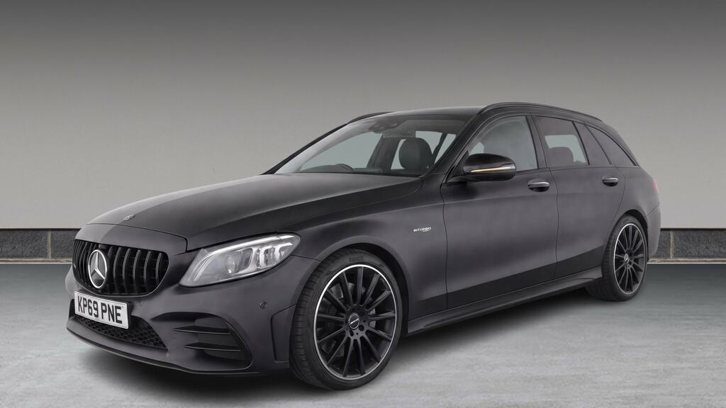 Mercedes-Benz C Class C200 Sport 9G-tronic Blue #2