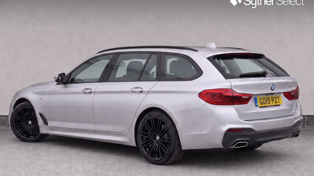 BMW 5 Series 530D Xdrive M Sport Black #3