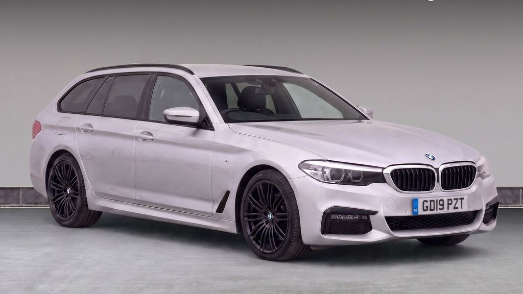 BMW 5 Series 530D Xdrive M Sport Black #1