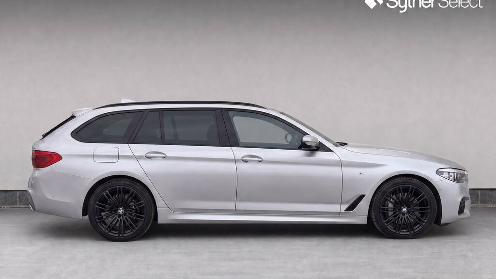 BMW 5 Series 530D Xdrive M Sport Black #8