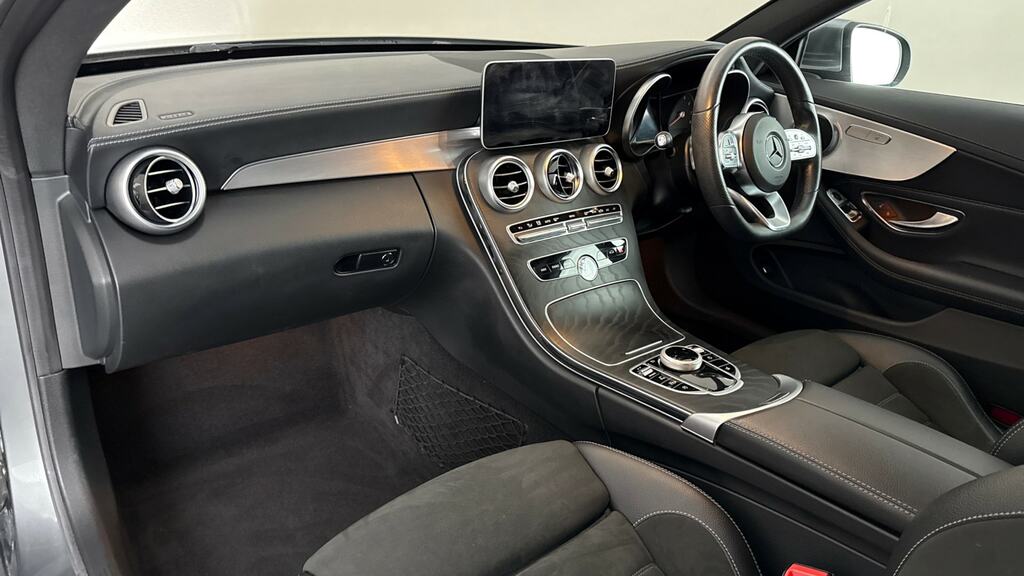Mercedes-Benz C Class C200 Mhev Amg Line 1.5 C200 Mhev Amg Line Coupe White #11