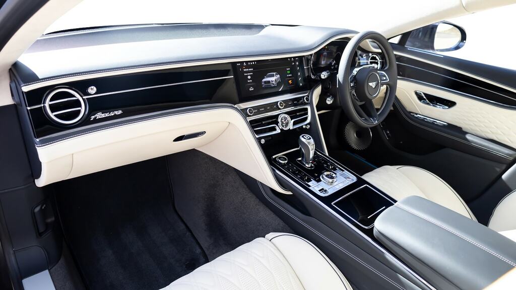 Bentley Flying Spur 4.0 V8 Hybrid Azure Blackline Grey #2