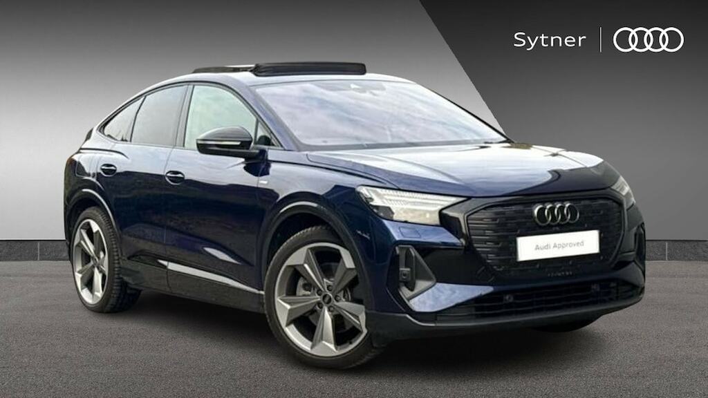 Audi Q4 E Tron 210Kw 45 Qtro 82Kwh Black Ed Tech Pro Blue