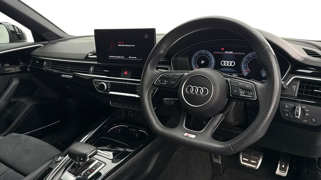 Audi A4 Avant 40 Tdi 204 Quattro Black Ed S Tronic Tech White #6