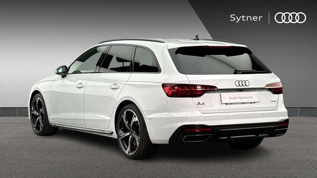 Audi A4 Avant 40 Tdi 204 Quattro Black Ed S Tronic Tech White #3