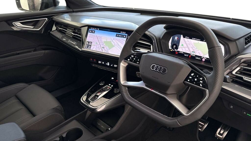 Audi Q4 E Tron 210Kw 45 82Kwh S Line Leather Grey #6