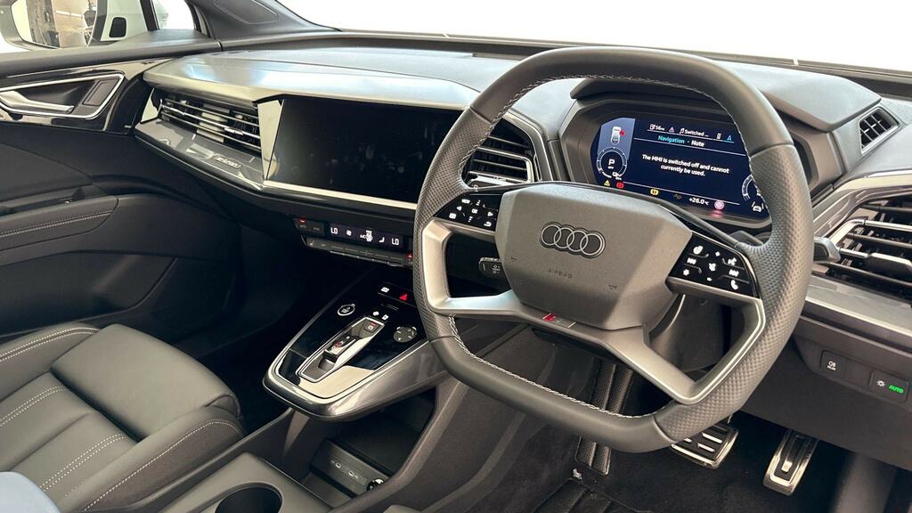 Audi Q4 E Tron 210Kw 45 82Kwh S Line Leather White #6