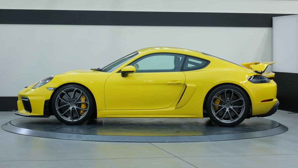 Porsche 718 Cayman 4.0 Gt4 Yellow #4