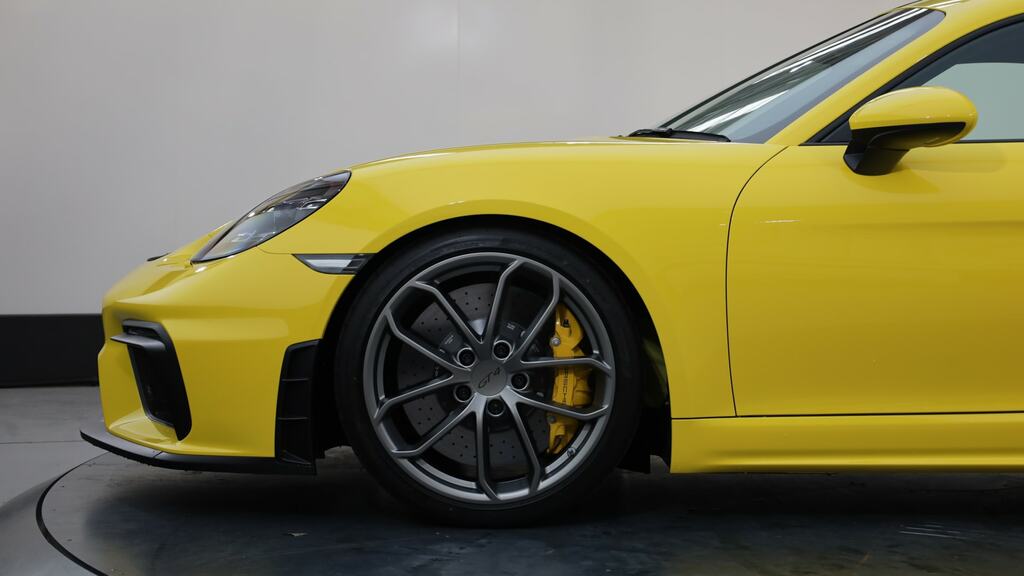 Porsche 718 Cayman 4.0 Gt4 Yellow #3