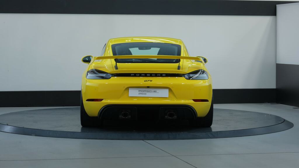 Porsche 718 Cayman 4.0 Gt4 Yellow #6