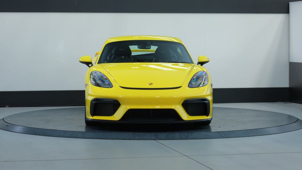 Porsche 718 Cayman 4.0 Gt4 Yellow #5