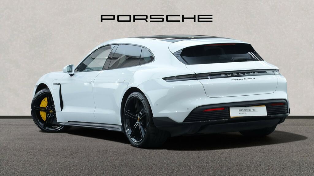 Porsche Taycan 560Kw Turbo S 93Kwh White #2